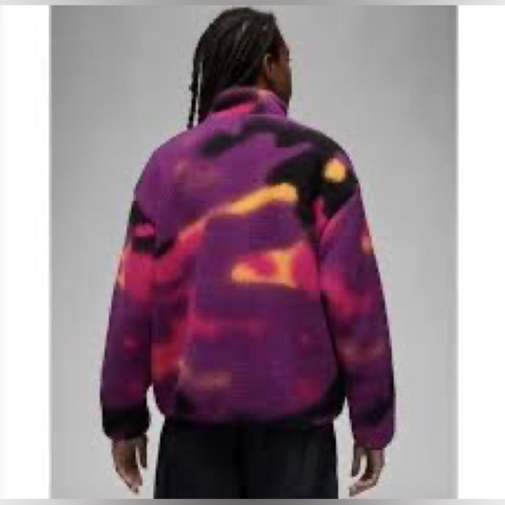 Air Jordan Flight MVP Fleece Sherpa Winter Jacket DV1611-705 Size: XL - Picture 8 of 8